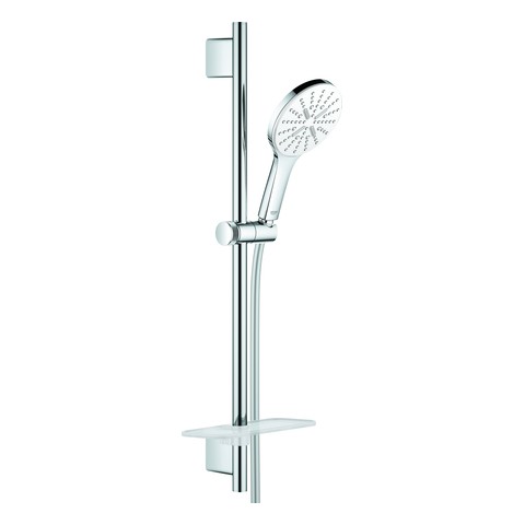 GROHE Brausestangenset Rainshower 130 SmartActive 26576 600mm moon white/chrom 26576LS0