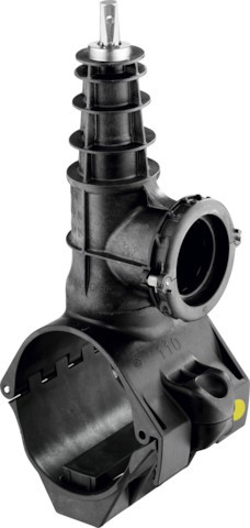 Viega Anbohrarmatur Geopress G 9692G in 110mm Rotguss und Kunststoff 772628