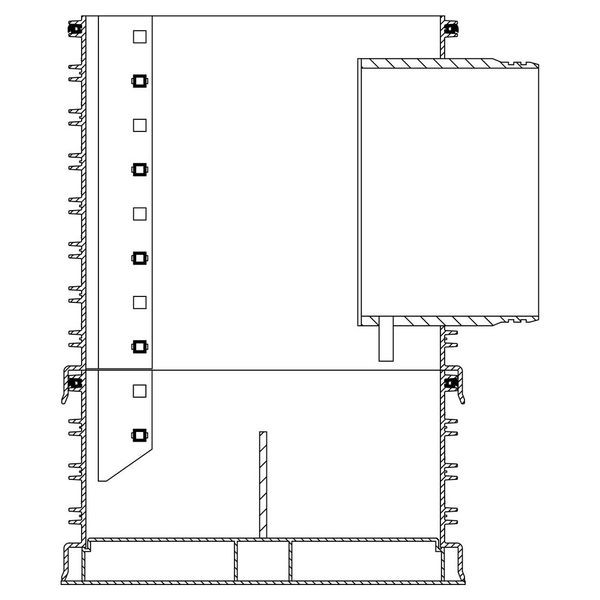 Rehau Revisionsschacht Lüftung DN1000/500 11049691001