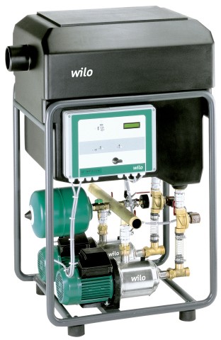 Wilo Regenwassernutzungsanlage AF 150-2 MC 305,R11/4/R11/2,230V,1.09kW 2531205