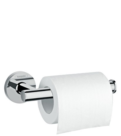 Hansgrohe Papierrollenhalter Logis Universal chrom ohne Deckel 41726000