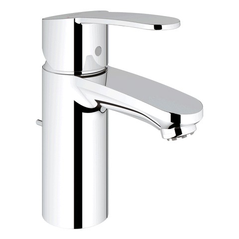 GROHE EH-WT-Batterie Eurostyle C 33561_2 Niederdruck Zugstangen-Abl.-grt. chrom 33561002
