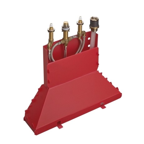 Hansgrohe Grundkörper 4-Loch Wannenarmatur Axor für Wannenrandmontage mit Secuflexbox 15480180