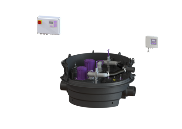 KESSEL Rückstauhebeanlage Duo Ecolift XL, 2 Motor Klappen, SPF4500 S3 8741033