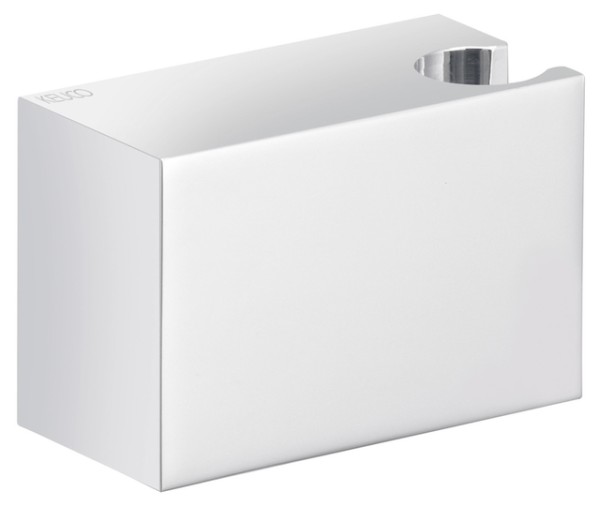 Keuco Schlauchanschluss Edition 11 51192, Wandbrausehalter, Schwarzchr. geb.,90 mm 51192130000