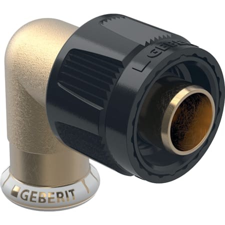 Geberit Mapress Übergangswinkel 90G mit MasterFix Rg d15-MF20 61120