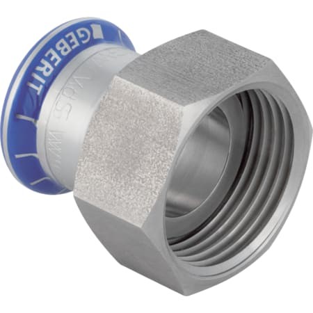 Geberit Mapress Edelstahl Übergang mit ÜM aus ESt (LABS-frei) d22-G1 85134