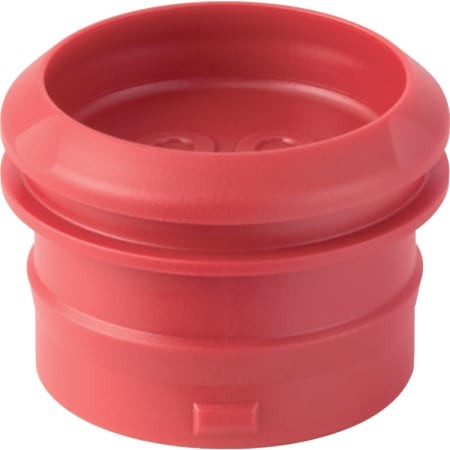 Geberit Schutzstopfen für PushFit Schutzrohr rot d20 651.024.00.1