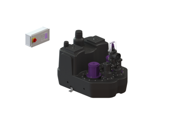 KESSEL Doppelhebeanlage Aqualift F XL 1500W S1 Duo 200L m.S. 11096