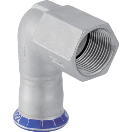 Geberit Mapress Edelstahl Übergangswinkel 90Gr mit IG d15-Rp1/2 33803
