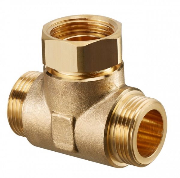 OVENTROP-T-Stück für Kesselverrohrung G1 x G1 ÜM x G1 1359081