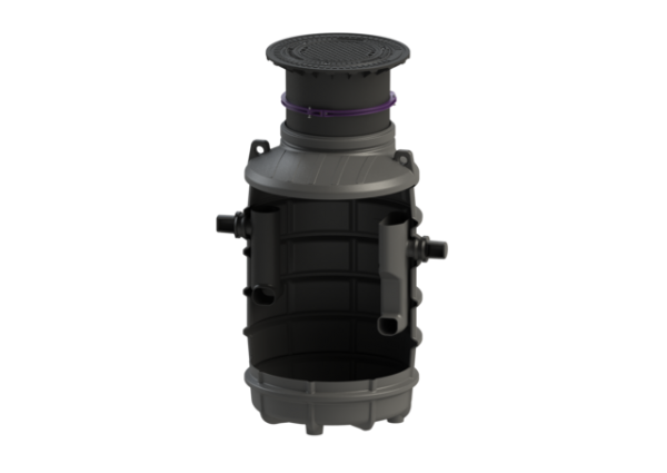 KESSEL Fettabscheider EasyClean ground NS 4, Standard, 800 1200 mm, Klasse D 93004/120D