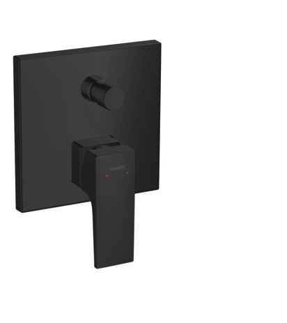 Hansgrohe Wannenmischer Unterputz Metropol F-Set mattschwarz m.Sicherungskombi. 32546670