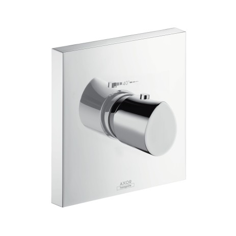 Hansgrohe Thermostat Unterputz Axor Starck Organic High Flow Fertigset chrom 12711000