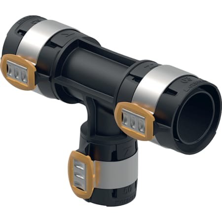 Geberit FlowFit T-Stück reduziert PPSU d63-50-63 620.136.00.1