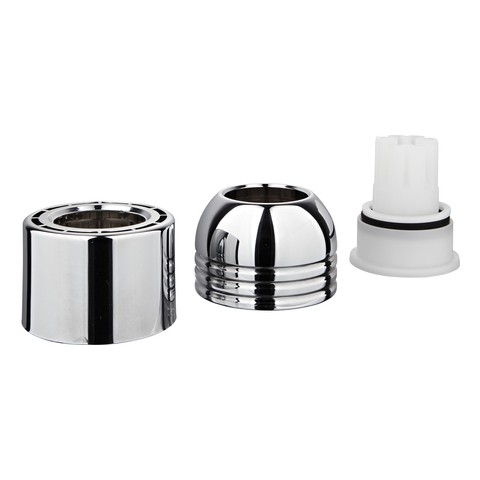 GROHE Abgangsstutzen 43342 komplett für Rondo A.S. aus Metall chrom 43342000