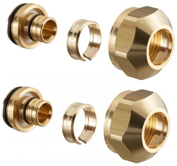 OVENTROP-Klemmringverschraubung"Cofit S" f. "Copex PE-Xc", 26x3mm x G 1 ÜM, roh 1507979