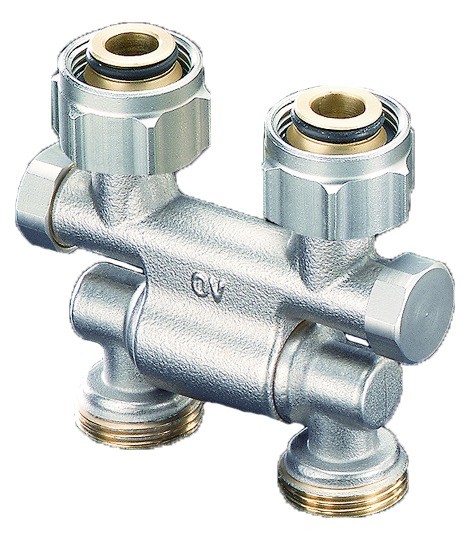 OVENTROP-Absperrverschraubung ZB "Multiflex F", schwenkbar, 3/4"ÜMx3/4"AG 1015711