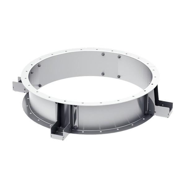 Helios MRV 630 Montagering f. Ventilat. zur vertikalen Befestigung geschraubt 01742