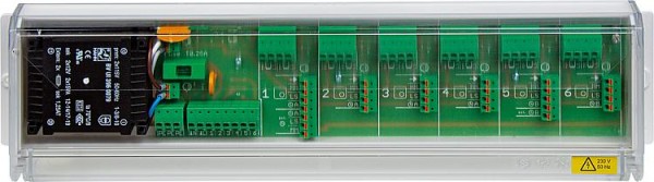 Regelverteiler EVENES Typ ASV6-012, 24V/ AC für 6 Heizkreise,Pumpenlogik