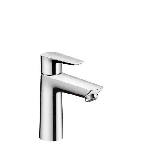 Hansgrohe Waschtischmischer 110 Talis E mit Push-Open Ablaufgarnitur chrom 71711000