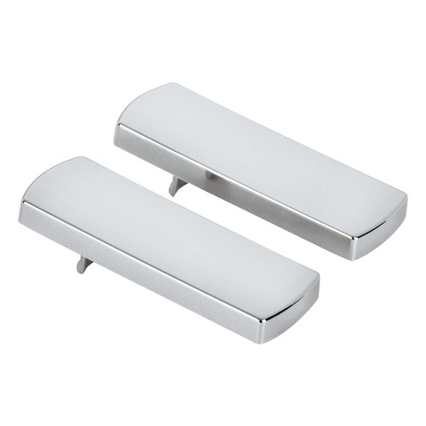 GROHE Abdeckkappe 10075 chrom 2 Stück für Griff Grohtherm 2000 chrom 1007500M