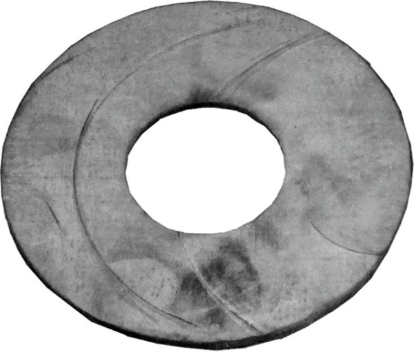 Wolf Gummirosette 95X40X2 1 1/2" für MGK 3901004