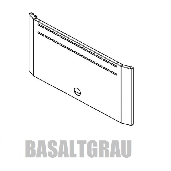 WINDHAGER De. vo. PW72-103 be. basaltgr. Deckel vorne PW72-103 beschichtet basalt 054620