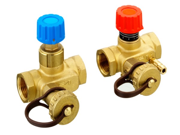 Danfoss Absperr-/Regulierventil USV-Set USV-Set 20 (1 USV-I, 1 USV-M), Rp 3/4 003Z2142