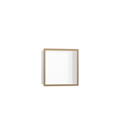 Hansgrohe XtraStoris Individual Wandnische mit Designrahmen 300x300x100mm MW/BBR 56099140