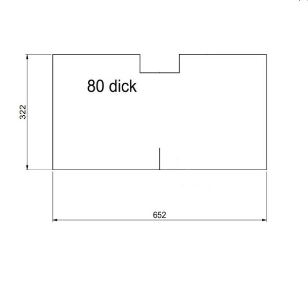 WINDHAGER Isolierung hi. un. LWK,LWPT Isolierung hinten unten LWK, LWPT18-30 051216