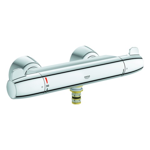 GROHE THM-WT-Batterie Grohtherm Special 34666 mit verdeckten S-Anschlüssen chrom 34666000