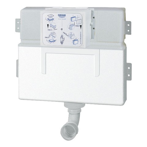 GROHE WC-Wandeinbau-Spülkasten 38422 0,82 m Bauhöhe Spülmenge 6 - 9 Liter 38422000