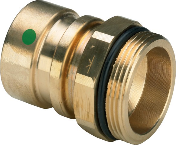 Viega Übergangsstück mit SC Geopress 9621TW in 63mm x G1 1/2 Rotguss 767310