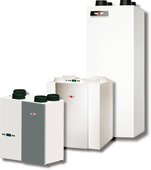 Wolf Paket Comfort-Wohnungs-Lüftung CWL-2-400 4/R 2139592W01