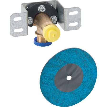 Geberit Anschlusswinkel 90Gr vormontiert einfach für MeplaFix Rg d20-Rp1/2 632.856.00.1