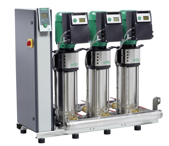 Wilo Mehrpumpenanlage SiBoost Smart 4 HELIX VE2205-ES,11kW 2547347