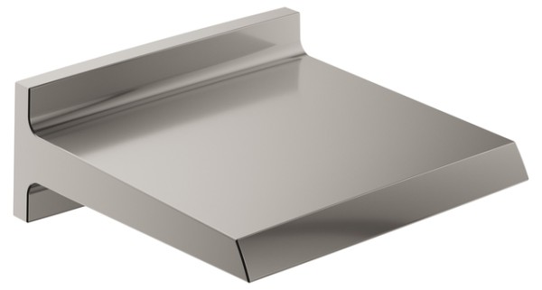 Keuco Schwallbrause meTime_spa 59982, für Wandanschluß, Nickel gebürstet 59982050000