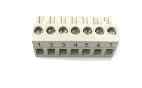 WINDHAGER KLEMMLEI. 8113B/07 OB Klemmleiste 7-polig OEX Grundplatine für 003674