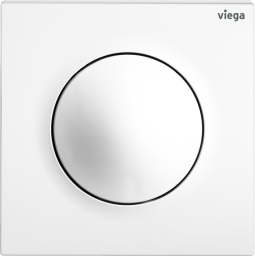 Viega Urinal Betätigungsplatte VfS 20 8610.2 aus Kunststoff in weiß-alpin 774493