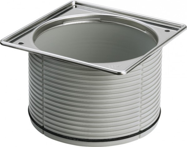 Viega Aufsatzrahmen Advantix 4949.3 in 150x150 Chromnickelstahl 489038