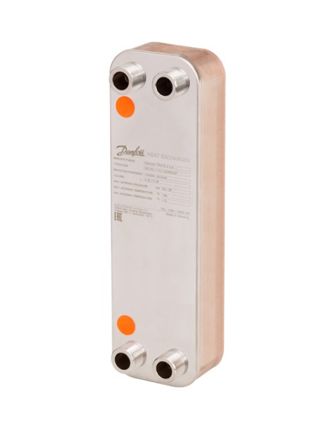 Danfoss Plattenwärmeübertrager XB06H-1 MicroPlate, 20 Platten, gelötet 004B2039