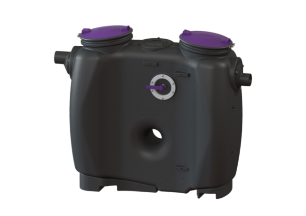 KESSEL Fettabscheider EasyClean free NS 3, Standard, Schauglas, SonicControl 93003.22