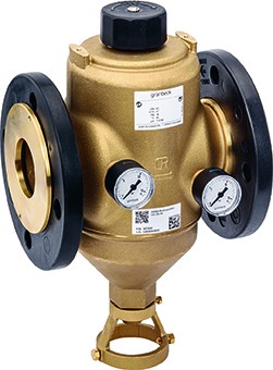 Grünbeck GENO-Rückspülfilter MX DN 80 50 my mit Abstreifbürste, Messing 107425.11