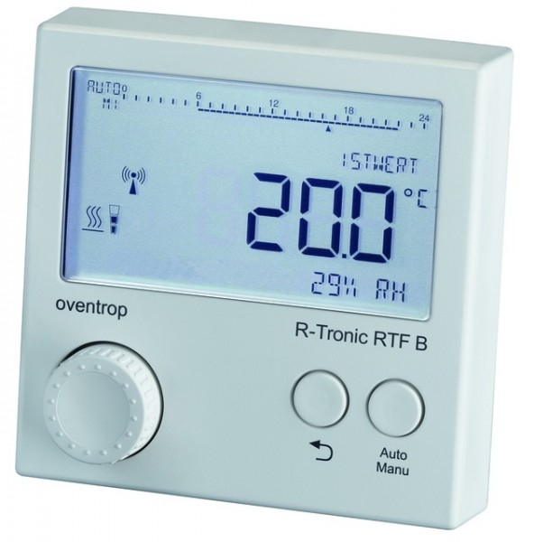 OVENTROP-Funk-Thermostat"R-Tronic RTF B" mit Feuchteanzeige, batteriebetrieben 1150681