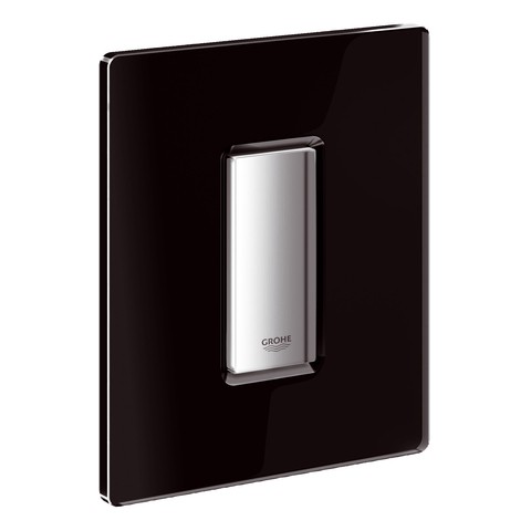 GROHE Urinal-Betätig. Skate Cosmopolitan 38846 mit Glasoberfläche velvet black 38846KS0