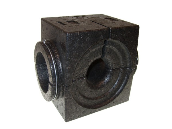 Danfoss EPP-Isolierschale DN 40, schwarz bis 120 C, für ASV-P/PV/I/M u. USV-I/M 003L8139