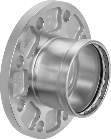 Viega Flanschübergang SC Sanpress Inox 2359XLLF in LABS-frei in 76,1mm 667047