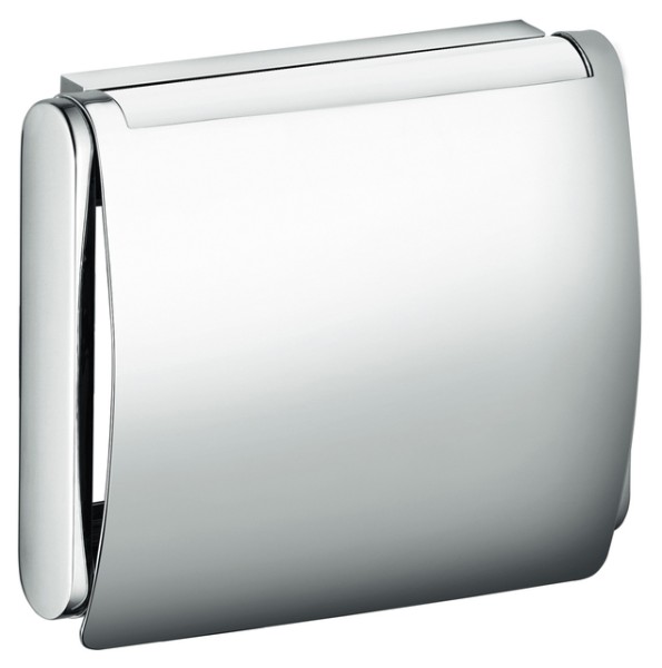 Keuco Toilettenpapierhalter Plan 14960, mit Deckel, Edelstahl 14960070000