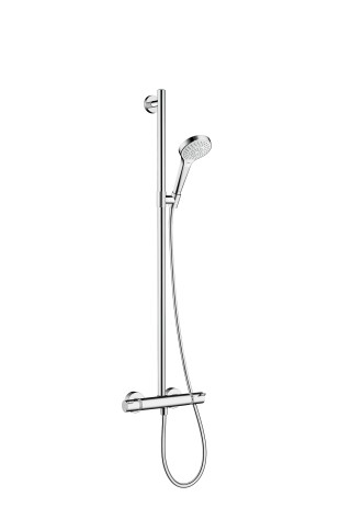 Hansgrohe Showerpipe Croma Select S Multi EcoSmart SemiPipe weiss/chrom 27249400